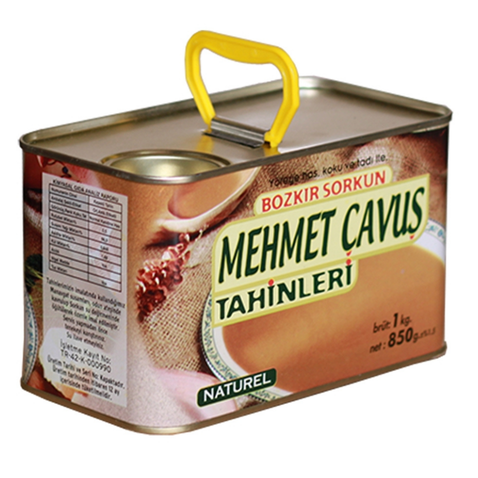 Mehmet Çavuş Kepekli Bozkır Tahini Teneke Kutu Net 850 Gr.